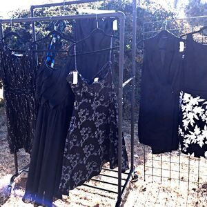 Lot # 200 is 7 wonderful dresses SZ Large  & SZ 10 inc White House Black Market